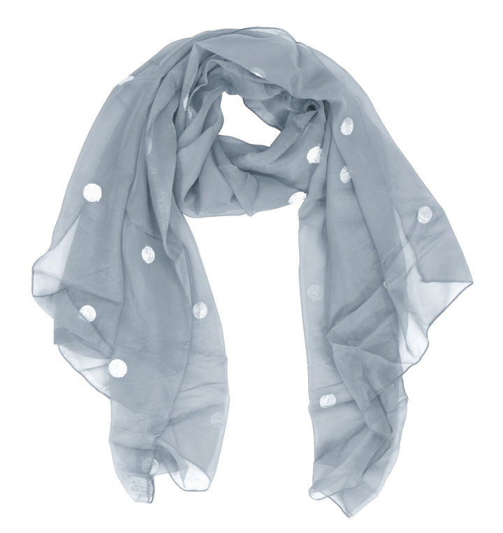 Lightweight Embroidered Summer Scarf