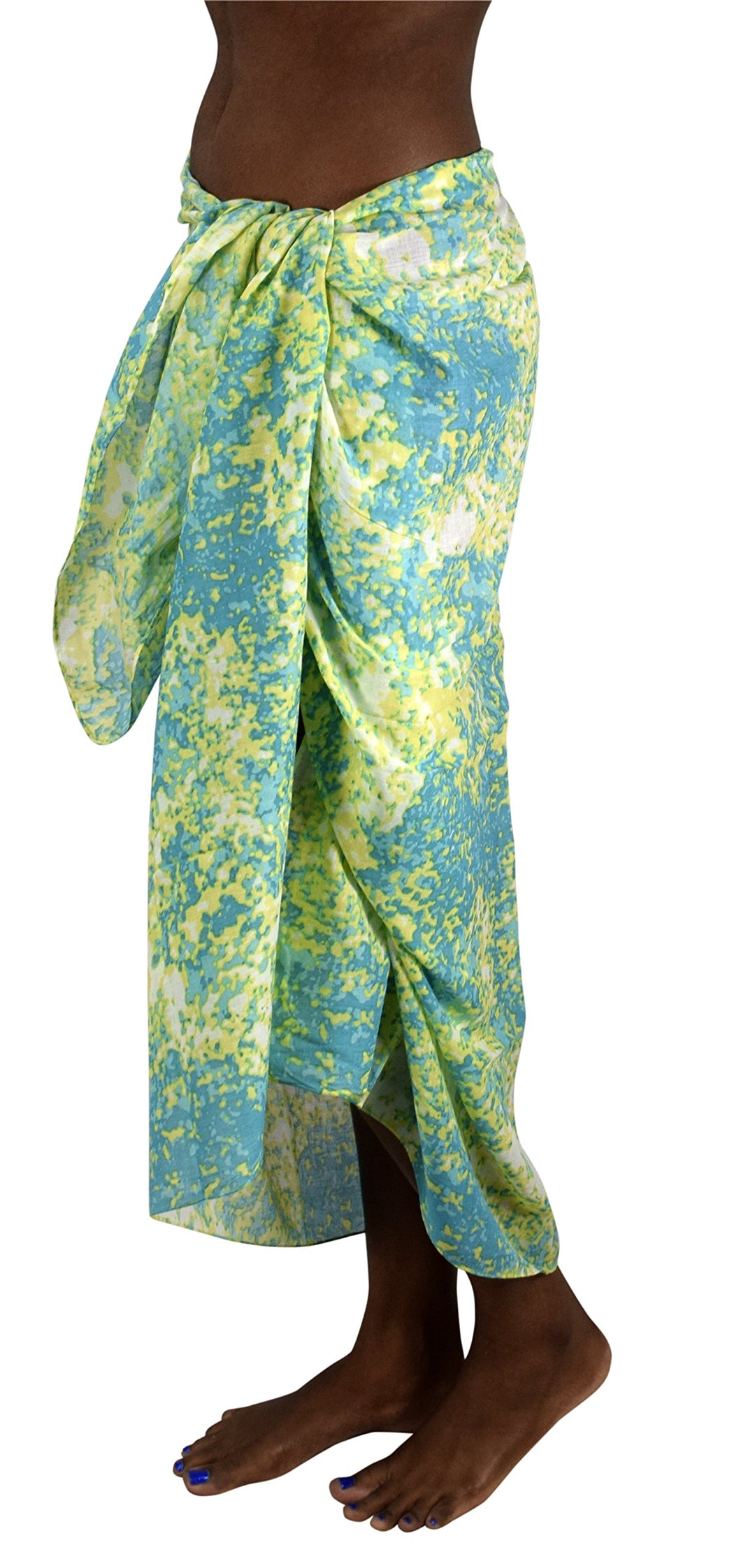 Peach Couture Multi Purpose Hawaiian Scarves Pareo Beach Wraps Sarongs