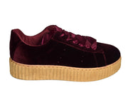 Girls Suede Faux Fur Cute Flat Platform Shoes Sneakers (Kids 5-10yrs.)