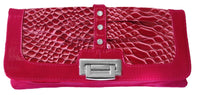 A1346-Alligator-Clutch-Bag-Pink-KL