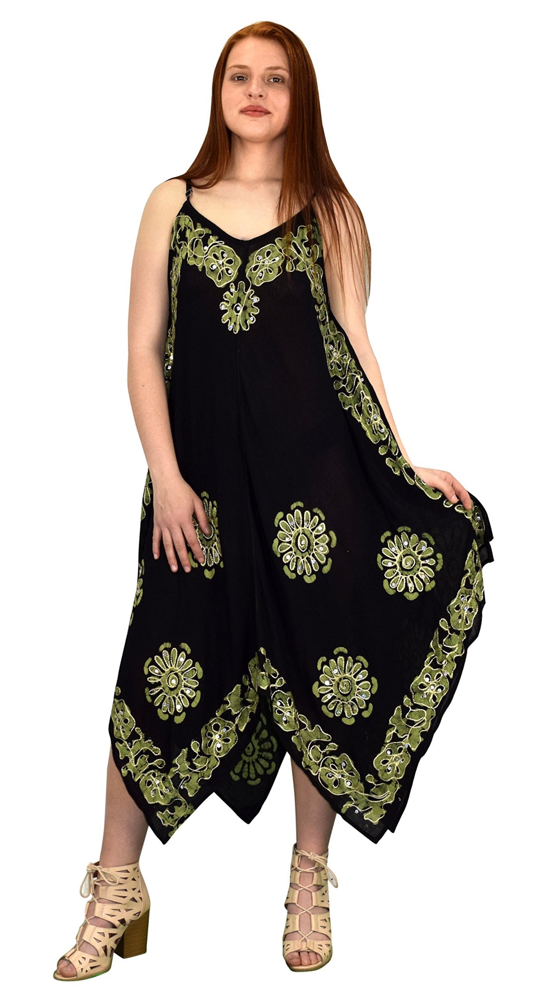 B2611-AF1213-MidiDress-Black-L