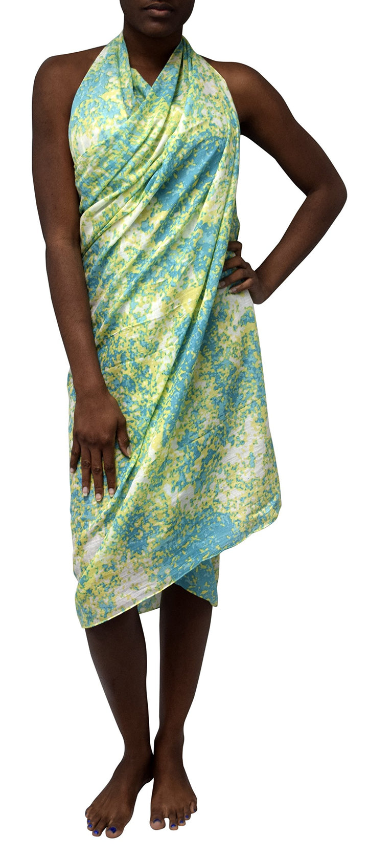 Peach Couture Multi Purpose Hawaiian Scarves Pareo Beach Wraps Sarongs