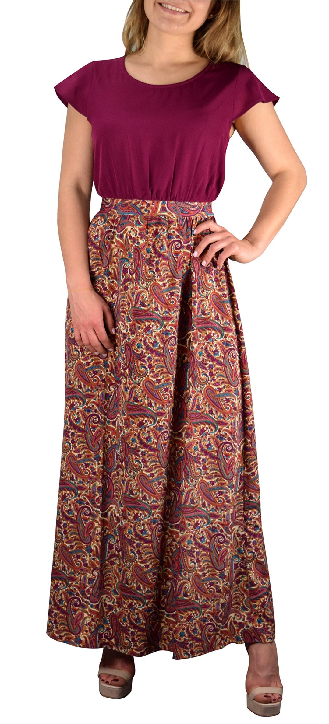 A8582-Cowl-Maxi-Paisley-Burg-S-JG