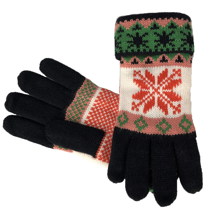 C5902-Glove-Snowflake-610-Black-AS