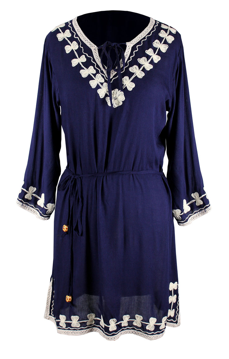 A9605-Bow-Embroidered-Tunic-Navy-M-AJ
