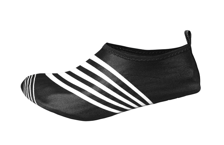 Kids Toddler Boys Athletic Water Shoes Pool Beach Aqua Socks (Medium, Black)