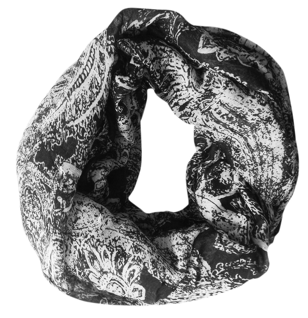 B0217-Sunflower-Scarf-Black-AJ