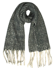 B8986-Solid-Scarves-Chunky-DGreen-OS