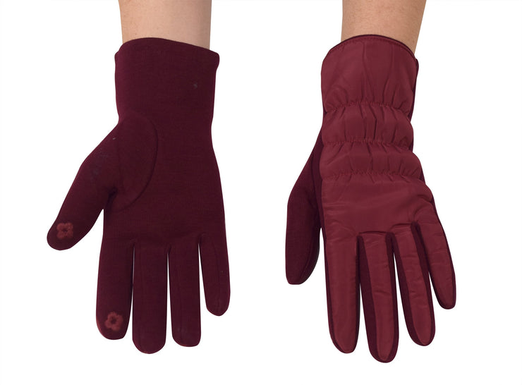 Womens Touchscreen Gloves Texting Fleece-Lined Winter