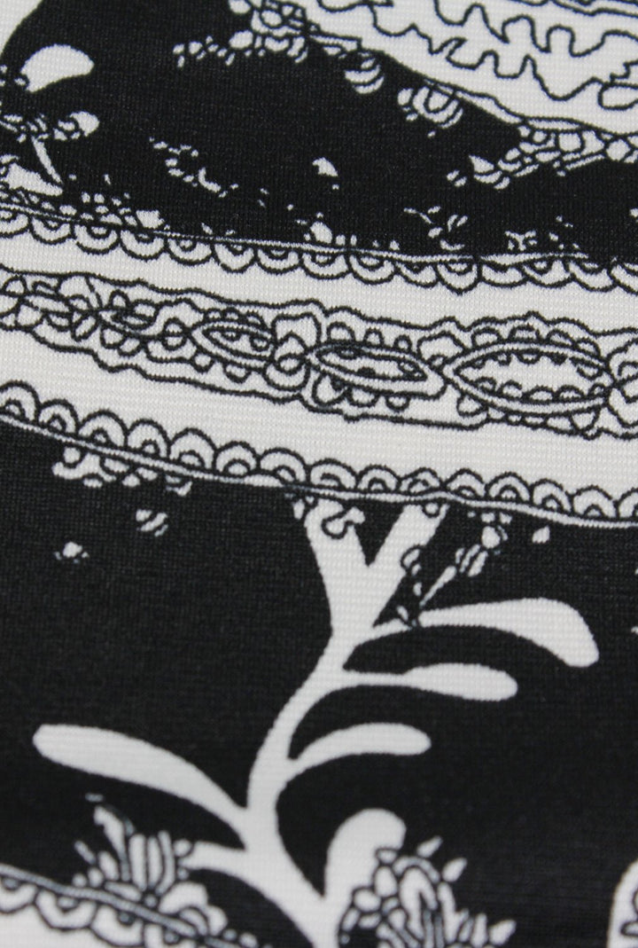 Paisley Print Sleeveless Scoop Neck Maxi Dress