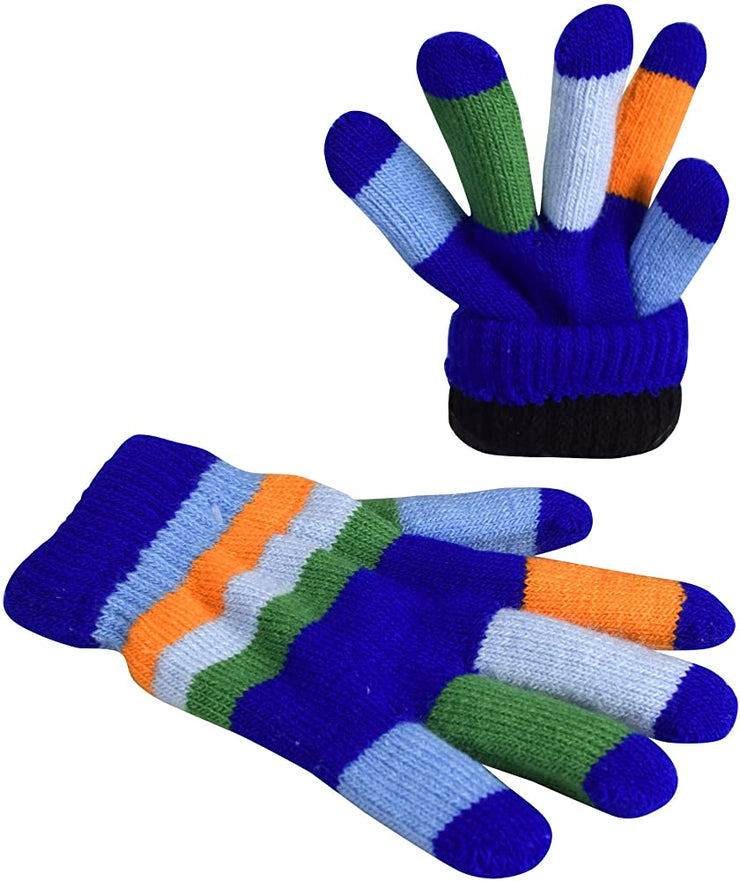Kids 5-7 Warm Winter Ski Gloves