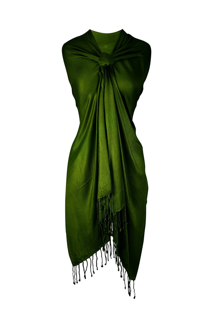 Forest Green Pashmina Scarf