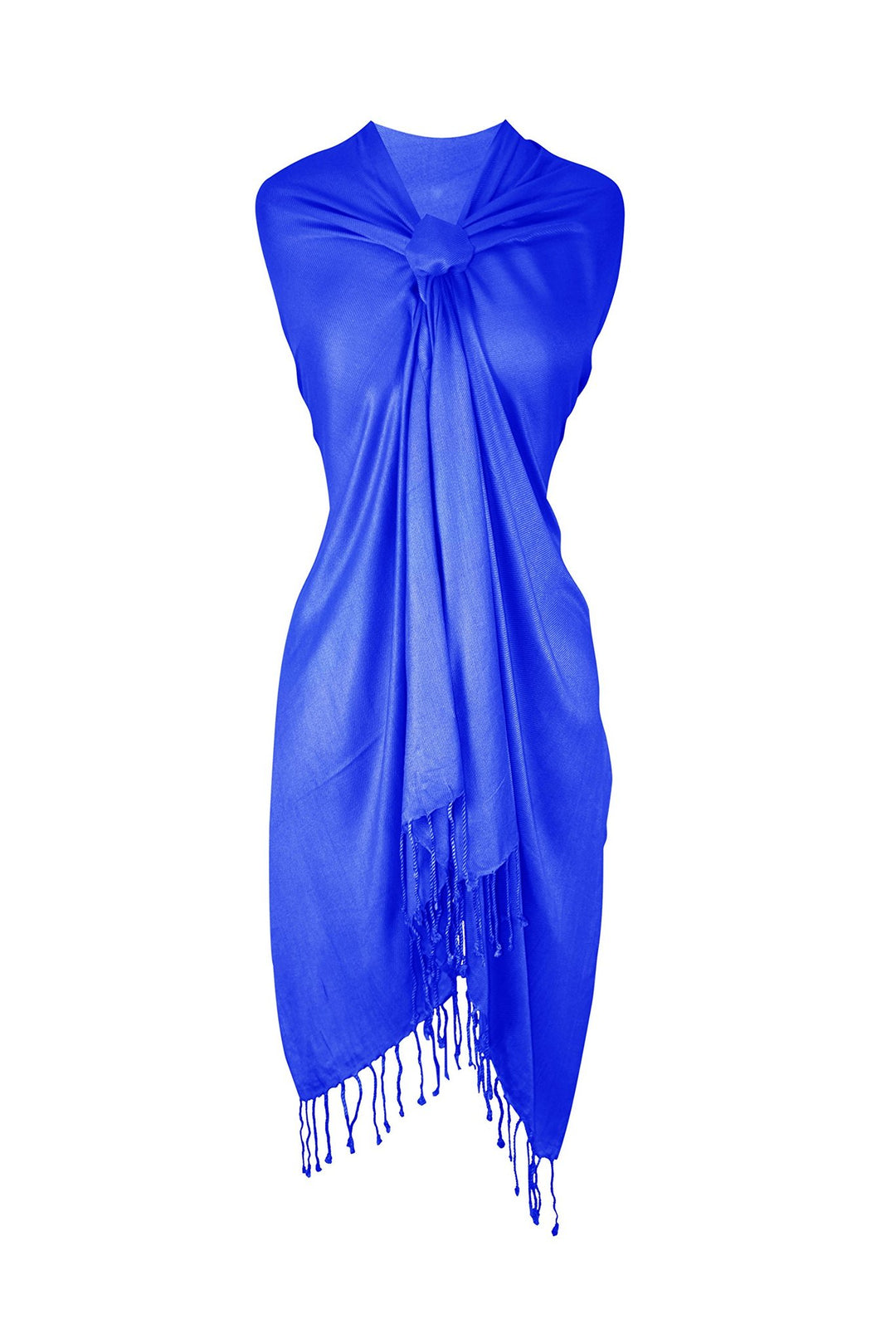 Royal Blue Pashmina Shawl Wrap Scarf