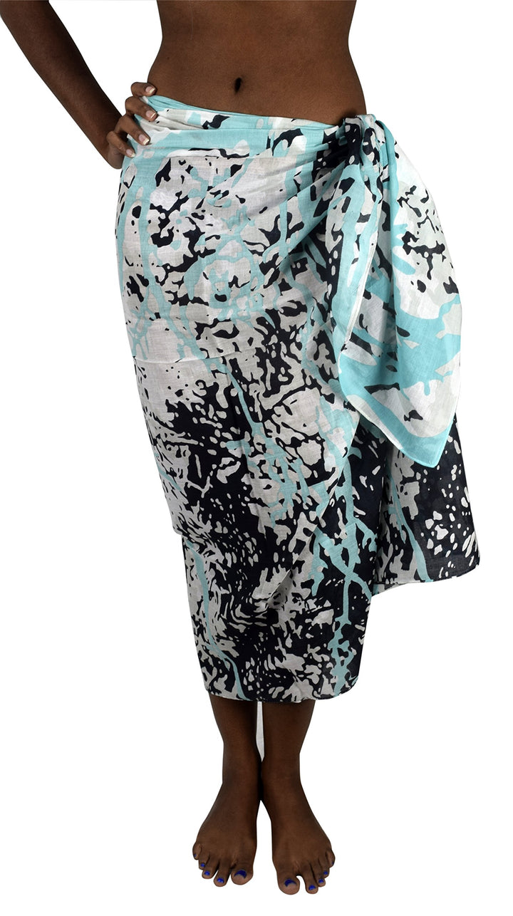 Peach Couture Multi Purpose Hawaiian Scarves Pareo Beach Wraps Sarongs