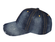 Unisex Sun Hats Washed Denim Hat Sports Baseball Cap