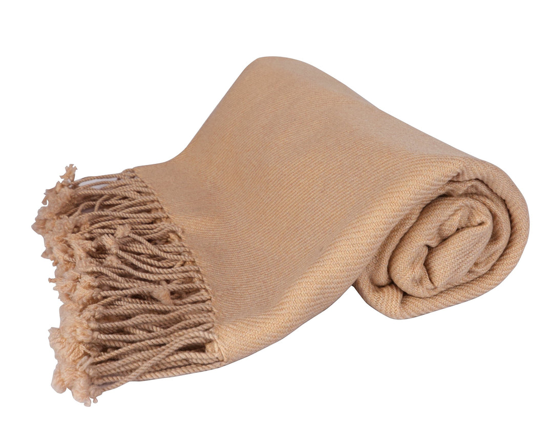 Luxurious Cashmere Throw Blanket (50x60")