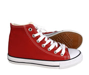 Womens Taylor Canvas High Top Sneaker Skate Shoes