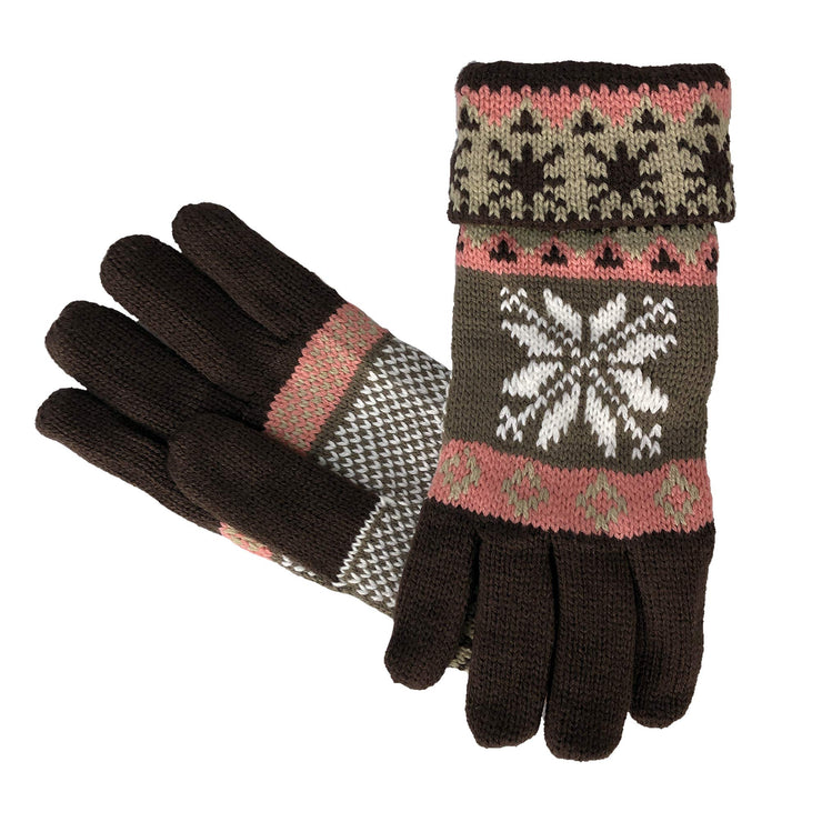 C5903-Glove-Snowflake-610-Brown-AS