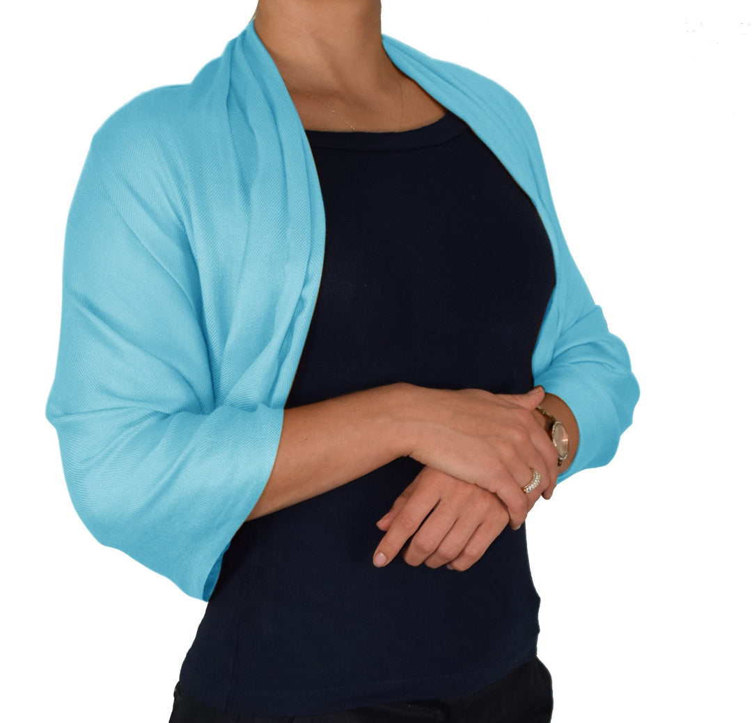 Turquoise Pashmina Shawl