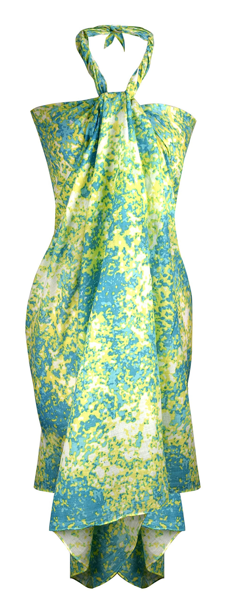 Peach Couture Multi Purpose Hawaiian Scarves Pareo Beach Wraps Sarongs