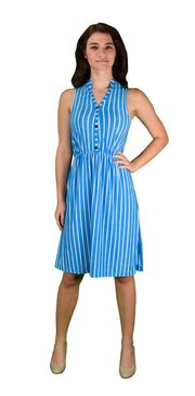 A1523-Stripe-Button-Dress-Blue