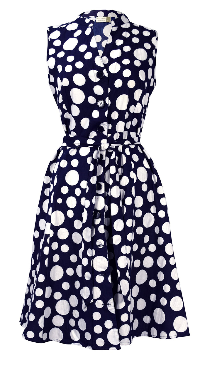 B8126-Swing-Dress-Polka-Navy-S-OS