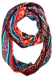 Womens Fashion Bohemian Sheer Infinity scarves Circle Scarf Loops