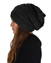 Winter Warm Soft Knitted Baggy Beanie Slouchy Hat Skull Cap