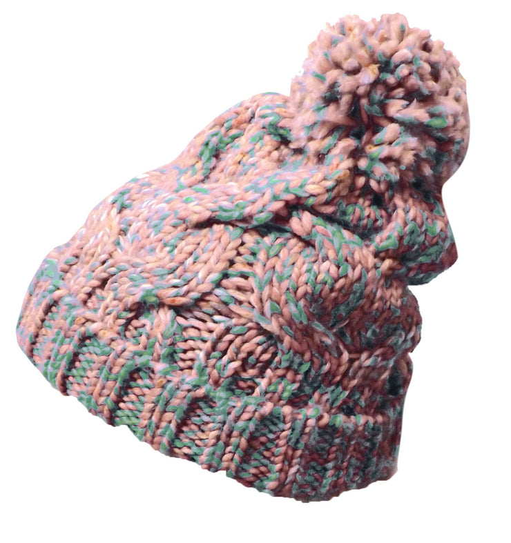 A3298-Knit-Slouchy-Hat-Pink-Teal-JG