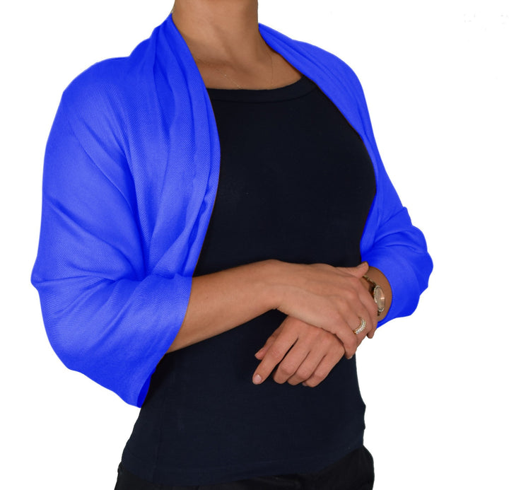 Royal Blue Pashmina Shawl Wrap Scarf