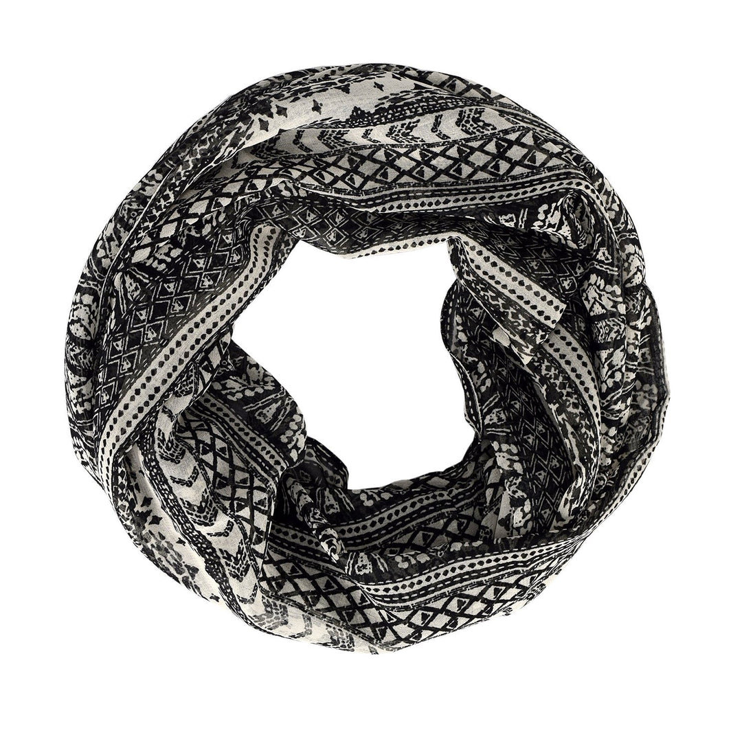 B0573-Aztec-Scarf-Black-AJ