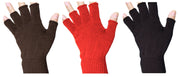 Peach Couture 2 Pack Cold Weather Knit Mens Gloves for Adults or Children-Small