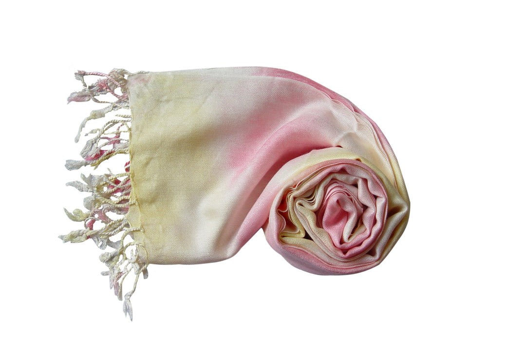 Exclusive Designer Faded Tie-Dye Pashmina Shawl