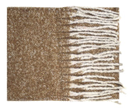 Winter Soft and Warm Cashmere Feel Tasseled Knitted Chunky Wrap Scarf