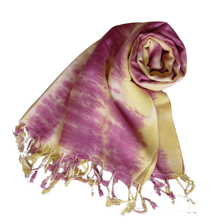 Exclusive Designer Faded Tie-Dye Pashmina Shawl