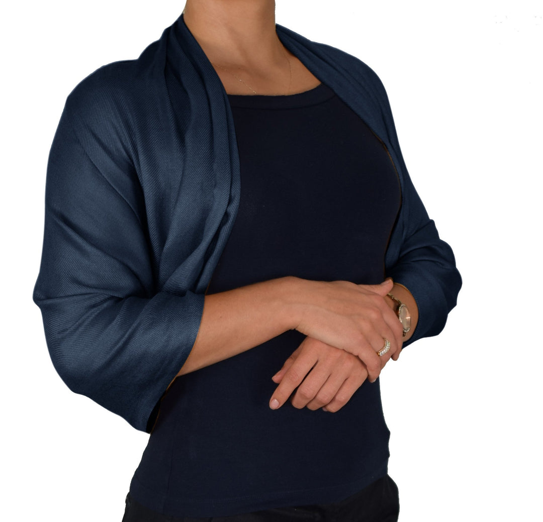 Midnight Blue Pashmina Scarf
