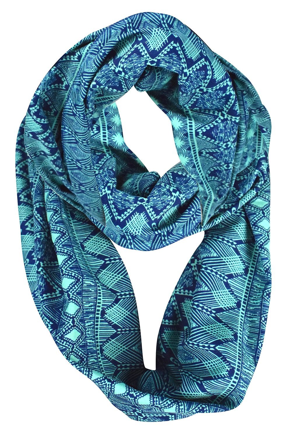 Womens Fashion Bohemian Sheer Infinity scarves Circle Scarf Loops