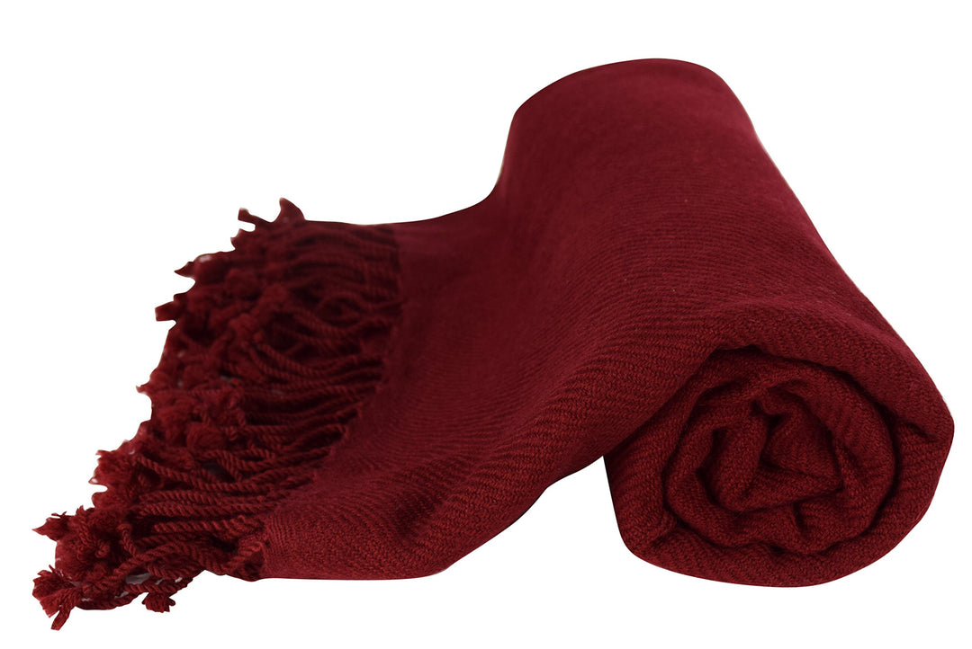 Luxurious Cashmere Throw Blanket (50x60")