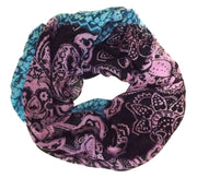 Peach Couture Women's Henna Tribal Floral Paisley Print Boho Infinity Scarf Loop