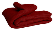 Couture Home Collection Cashmere Wool Classic Cable Knit Warm and Soft Throw Blanket 50 x 60 in