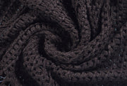 Womens Gorgeous Cozy Winter Knitted Square Pattern Infinity Loop Scarf