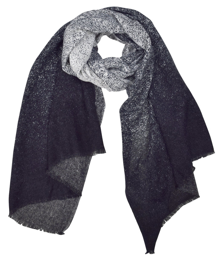 Soft and Sheer Wool Blend Scarf Shawl Wrap