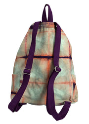 Cotton Canvas Drawstring Bags Cinch Backpacks with Straps