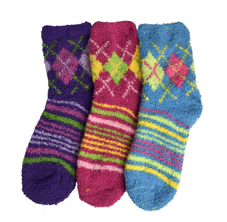 Assorted Classic Fuzzy Socks