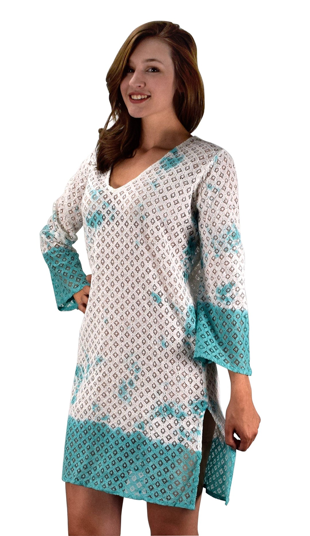 Summer Womens Lace Beach Bikini Cover-up Swimwear Beachwear Tunic