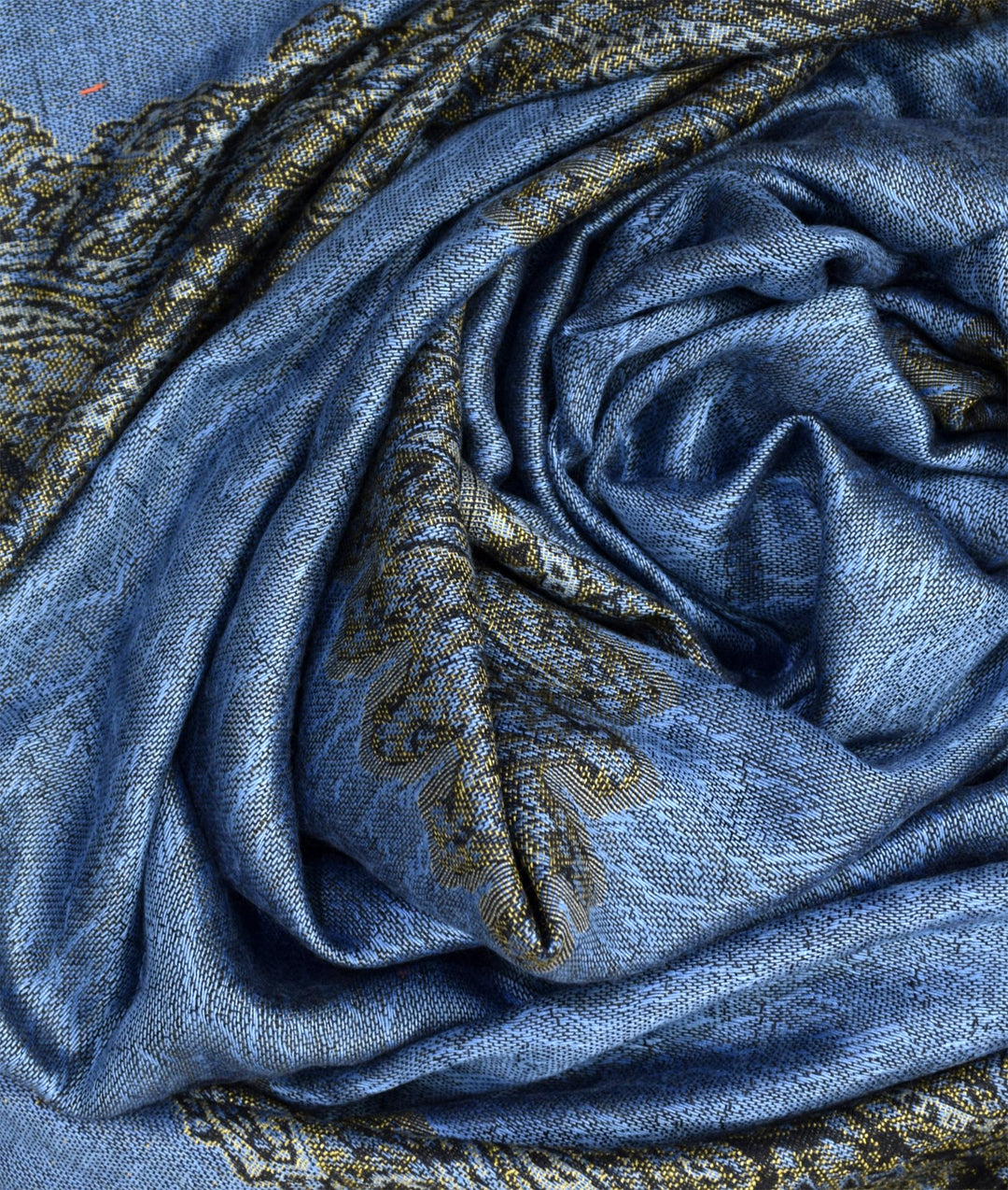 Reversible Jacquard Paisley Pashmina Shawl