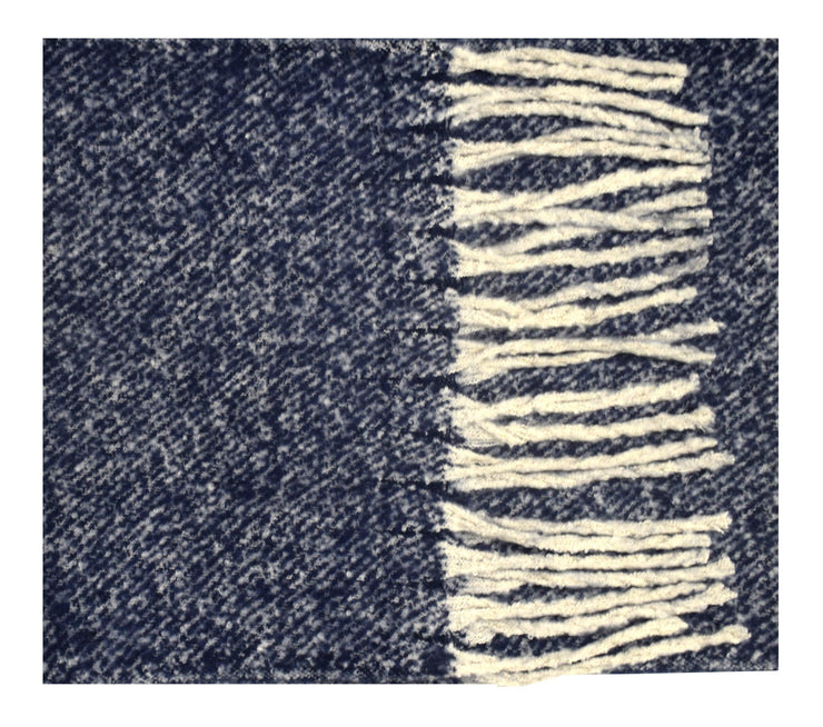 Winter Soft and Warm Cashmere Feel Tasseled Knitted Chunky Wrap Scarf