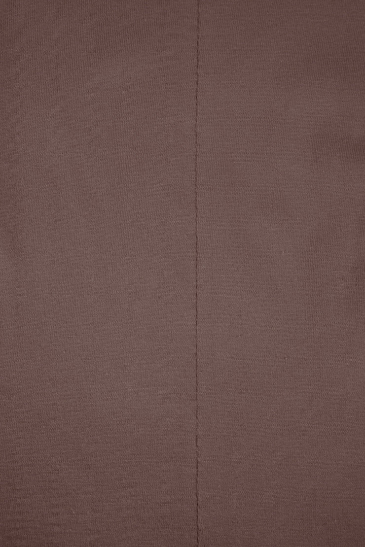Womens Pure Cotton Summer Tank Top Tunic Handkerchief Hem Shirt (Medium, Brown)