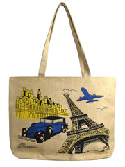 B6966-Paris-Tourist-Bag-Beige-OS