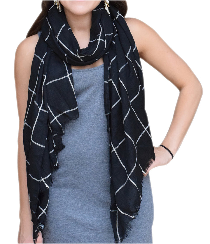 A5279-Plaid-EyelashFringe-Scar
